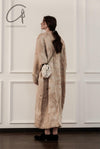MUTEDANCE Hand-dyed silk and wool dress MD21FW07 PM19